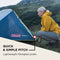 Coleman Bedrock 2 tent – lichtgewicht tent – waterdicht en compact