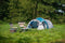 Coleman Cortes 2 Tunneltent - tent 2 persoons - ruime voortent - snel opzetten - Blauw/Wit