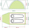 Coleman Darwin 2 Koepeltent - 2-Persoons - Groen