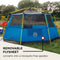 Coleman OctaGo tent - tent 3 persoons - festival tent - Blauw/lime