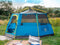 Coleman OctaGo tent - tent 3 persoons - festival tent - Blauw/lime