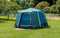 Coleman OctaGo tent - tent 3 persoons - festival tent - Blauw/lime