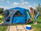 Coleman OctaGo tent - tent 3 persoons - festival tent - Blauw/lime
