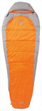 Coleman Silverton Comfort 150 Mummy Slaapzak - 223 x 81 x 55 cm - Oranje/grijs