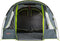 Coleman Vail 4 Tunneltent - tent 4 persoons - bestand tegen zware weersomstandigheden - Grijs/Groen