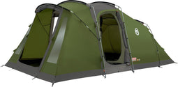 Coleman Vespucci 4 Tunneltent - Familietent 4 persoons - XXL slaapcabines - SPF 50 zonbescherming - Groen