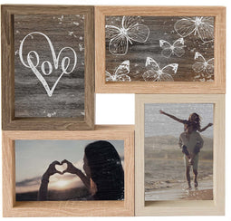Collage fotolijst Kent 4x 10x15 foto