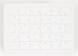 Collall blanco puzzel A4 30pcs