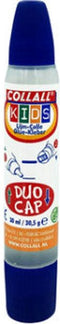 Collall Lijmpen - Kinderlijm - Waterbasis - Lijmstift - Duo-dop - 30ml
