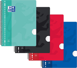 Collegeblk oxf school a4+ ln 23gaats 160pag ass | 10 stuks