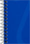 Collegeblok Oxford muziek A4+ 4-gaats 50vel blauw | 10 stuks