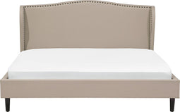 COLMAR - Tweepersoonsbed - Beige - 180 x 200 cm - Polyester