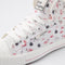 British Knights DEE - Hoge sneakers - Flamingo print - Wit - maat 40