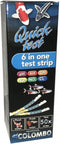 Colombo Quicktest 6 in 1 teststrips - Aquarium Teststrips