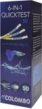 Colombo Quicktest 6 in 1 Teststrips - Aquariummeter