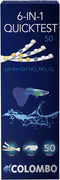 Colombo Quicktest 6 in 1 Teststrips - Aquariummeter