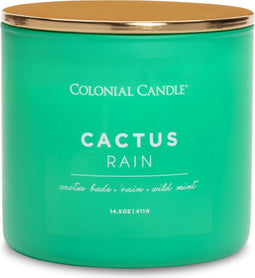 Colonial Candle – Pop Of Color Cactus Rain - 411 gram