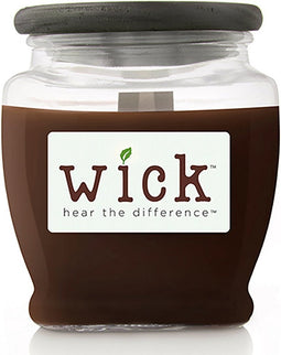 Colonial Candle – Wick Fireside Chat - 425 gram | geurkaars sojablend | 60 tot 90 branduren | houten knisperlont | kruidig en houtig | specerijen, sandelhout, rokerig, kruidnagel, dennen, vetiver | herfst en winter kerst kaars |