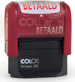Colop - formulestempel Printer tekst: BETAALD