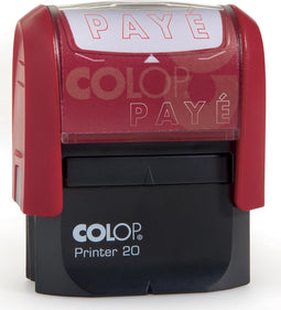 Colop formulestempel Printer tekst: PAYE