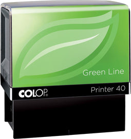 Colop stempel Green Line Printer Printer 40 max. 6 regels voor Nederland formaat. 23 x 59 mm