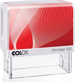 Colop stempel met voucher systeem Printer Printer 50 max. 7 regels voor Nederland formaat 69 x 30 mm