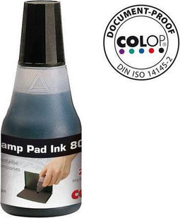 Colop Stempelinkt Zwart (blister 2 x 25 milliliter)