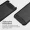Color Backcover met afneembaar koord voor de iPhone 14 Pro - Zwart