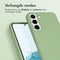 Color Backcover met afneembaar koord voor de Samsung Galaxy S22 - Groen
