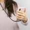 Color Backcover met koord voor de Samsung Galaxy S21 - Roze