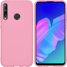 Color Backcover voor de Huawei P40 Lite E - Roze
