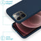 Color Backcover voor de iPhone 13 Pro Max - Donkerblauw