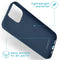 Color Backcover voor de iPhone 13 Pro Max - Donkerblauw