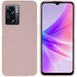 Color Backcover voor de Oppo A77 - Dusty Pink