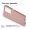 Color Backcover voor de Oppo A77 - Dusty Pink