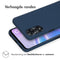 Color Backcover voor de Oppo A78 - Donkerblauw