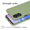 Color Backcover voor de Oppo A78 - Olive Green