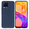 Color Backcover voor de Realme 8 (Pro) - Donkerblauw