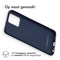 Color Backcover voor de Realme 8 (Pro) - Donkerblauw