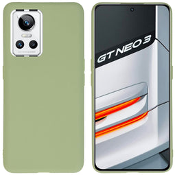 Color Backcover voor de Realme GT Neo 3 - Olive Green