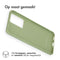 Color Backcover voor de Realme GT Neo 3 - Olive Green