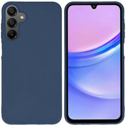 Color Backcover voor de Samsung Galaxy A15 (5G/4G) - Donkerblauw