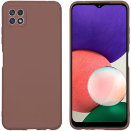 Color Backcover voor de Samsung Galaxy A22 (5G) - Taupe