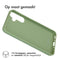Color Backcover voor de Samsung Galaxy A35 - Olive Green