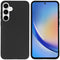 Color Backcover voor de Samsung Galaxy A35 - Zwart