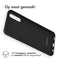 Color Backcover voor de Samsung Galaxy A50 / A30s - Zwart