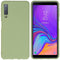 Color Backcover voor de Samsung Galaxy A7 (2018) - Olive Green