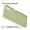 Color Backcover voor de Samsung Galaxy A7 (2018) - Olive Green