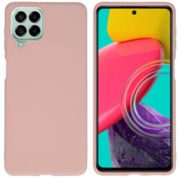 Color Backcover voor de Samsung Galaxy M53 - Dusty Pink