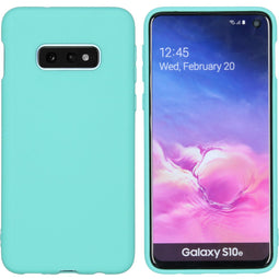 Color Backcover voor de Samsung Galaxy S10e - Mintgroen